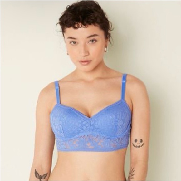 NWT Victoria secret lace wired push up bralette size XL - Picture 5 of 9